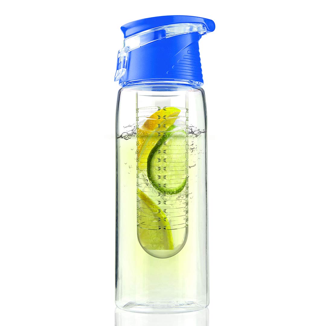 Botella De Agua Asobu Flavor It Infuser De 600 Ml Con Infusor De Frutas - Venta Internacional. $778