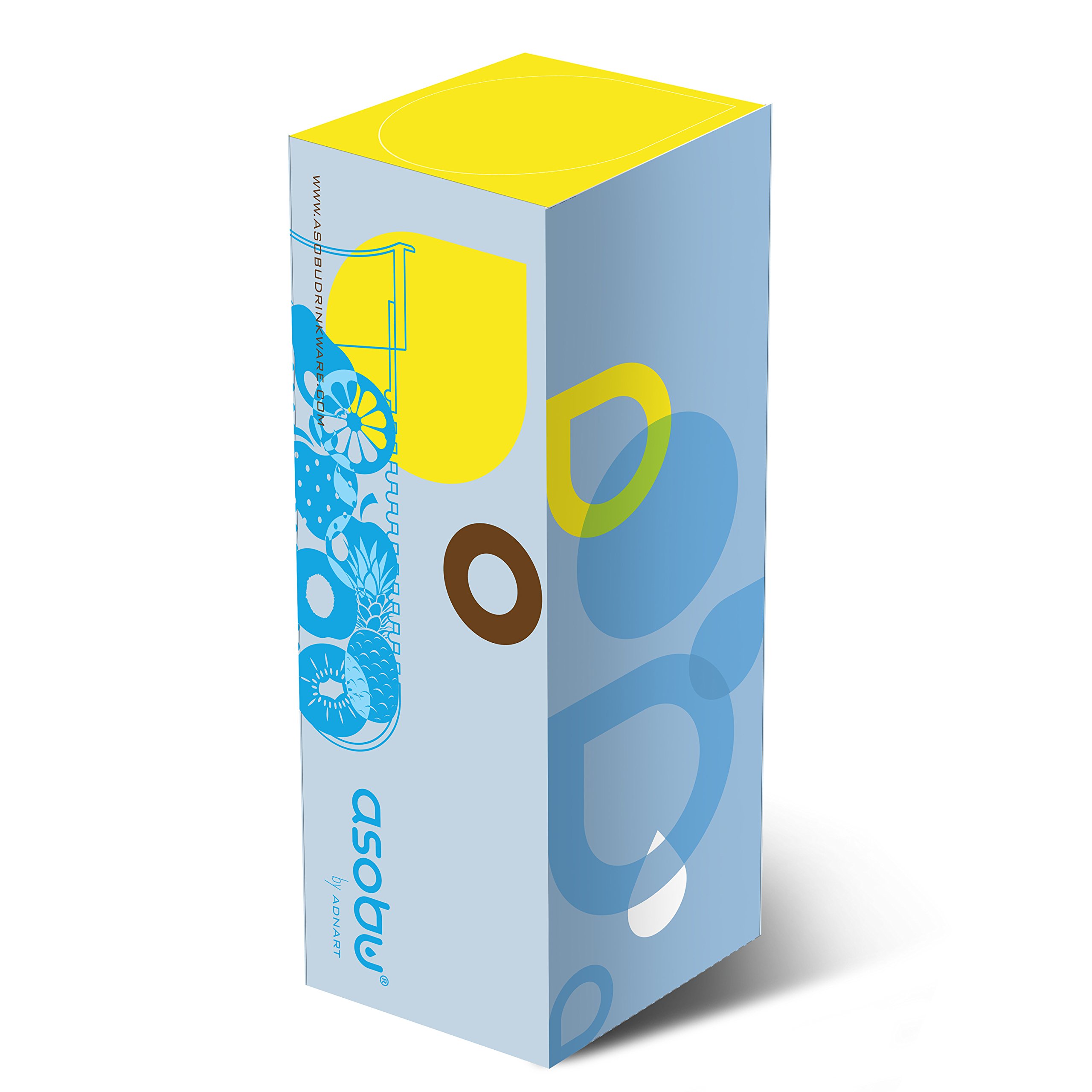 Foto 6 | Botella De Agua Asobu Flavor It Infuser De 600 Ml Con Infusor De Frutas - Venta Internacional.