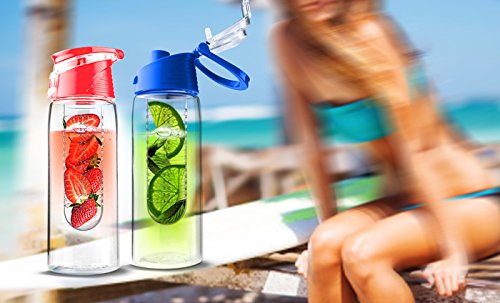 Foto 5 pulgar | Botella De Agua Asobu Flavor It Infuser, 600 Ml, Sabor A Fruta Pura - Venta Internacional.