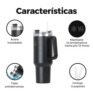 Foto 2 | Vaso Térmico de Acero Inoxidable de 180 ml con Acabado Suave al Tacto