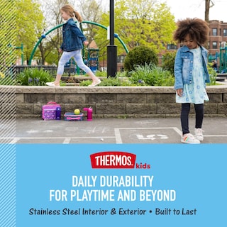 Foto 3 | Tarro De Comida Thermos Funtainer De Acero Inoxidable Para Niños Con Cuchara, 300 Ml - Venta Internacional.