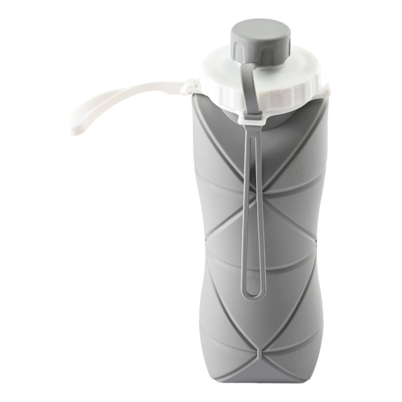 Botella De Agua Plegable Portátil De Silicona De 600 Ml Para Té Al Aire Libre - Venta Internacional.