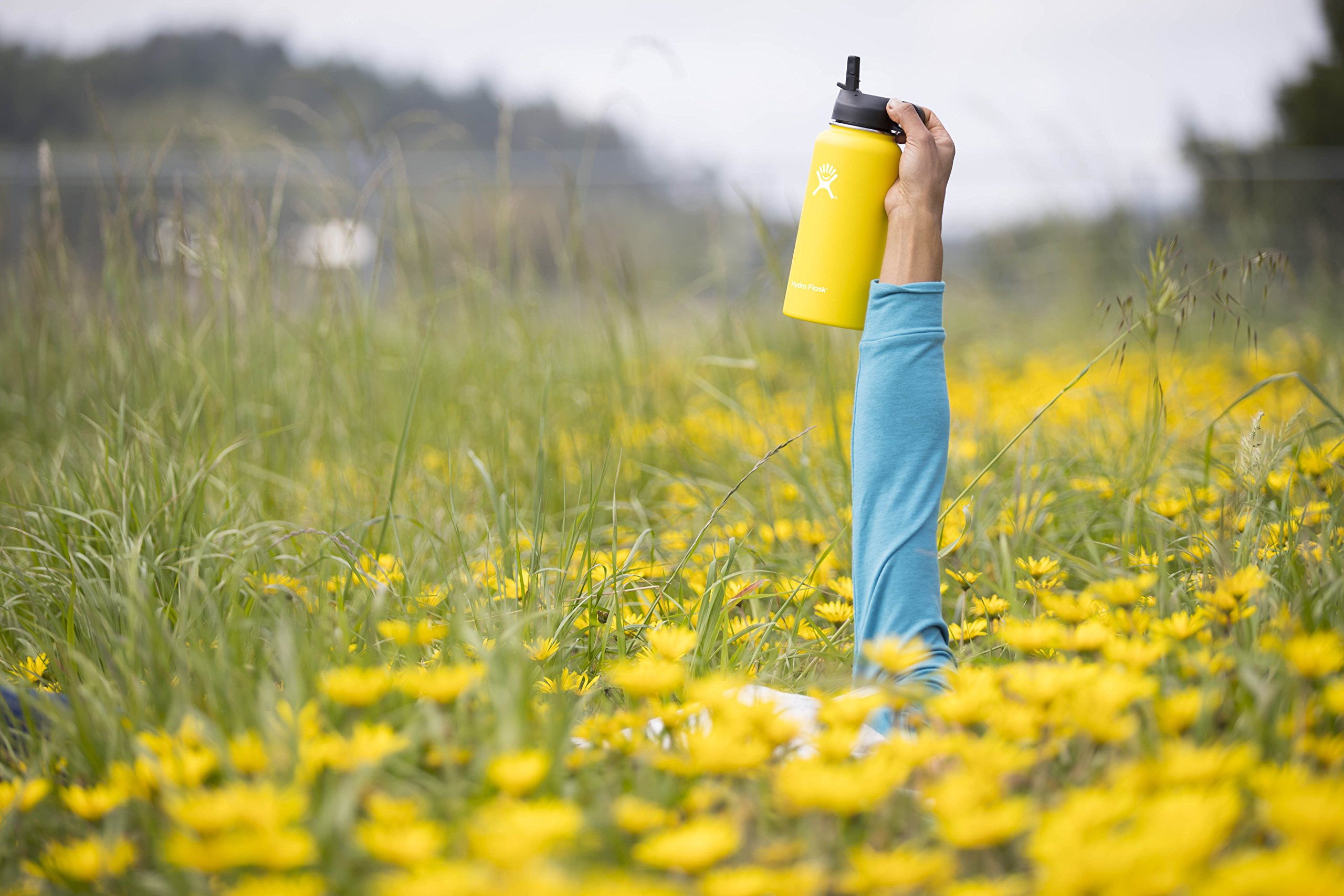 Foto 7 pulgar | Botella De Agua Hydro Flask Con Aislamiento Al Vacío, 946 Ml, Con Tapa De Pajita - Venta Internacional.