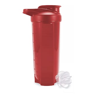 Foto 2 | Vaso Mezclador De Proteína 700ml Con Bola Batidora Eo Safe Imports Esi-17450 Rojo