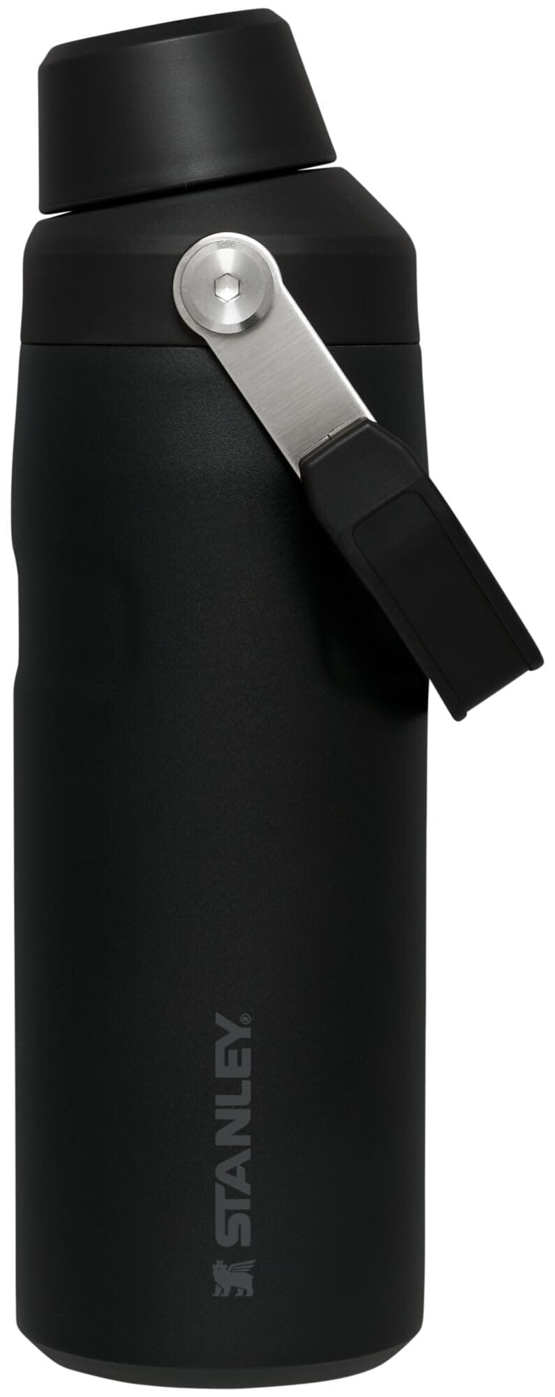 Botella De Agua Stanley Iceflow Fast Flow, 473 Ml, Aislante, Negra - Venta Internacional. $942