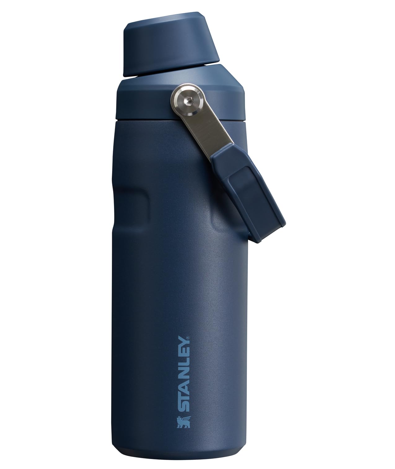 Botella De Agua Stanley Iceflow Fast Flow Con Aislamiento De 500 Ml, Color Azul Marino - Venta Internacional.