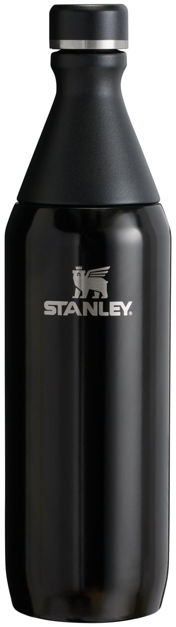 Botella De Agua Stanley All Day Slim Con Aislamiento De 600 Ml, Negra - Venta Internacional. $844