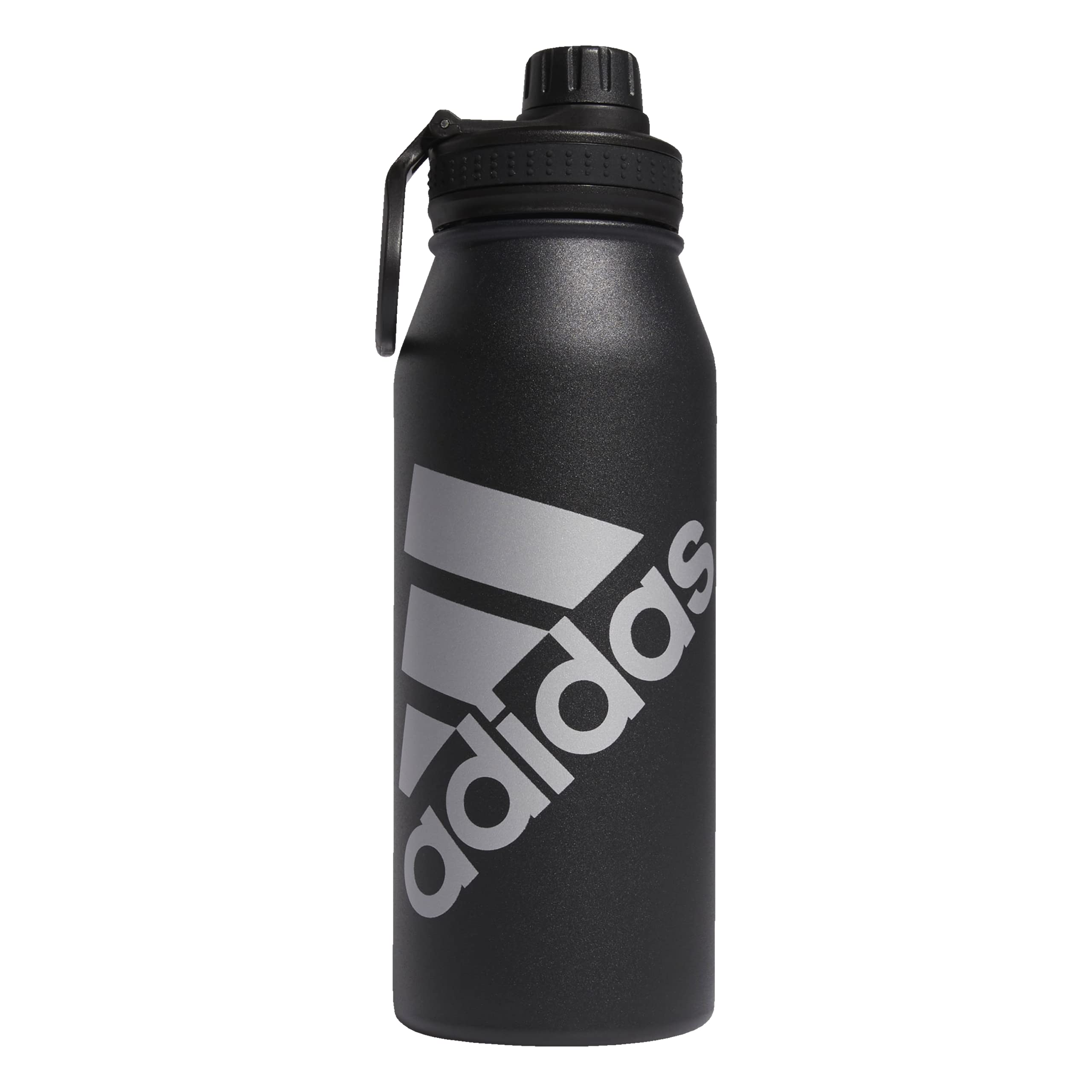 Foto 2 pulgar | Botella De Agua Adidas Metal, 1 L, 24 H, Fría, 12 H, Color Negro Caliente/plata - Venta Internacional.