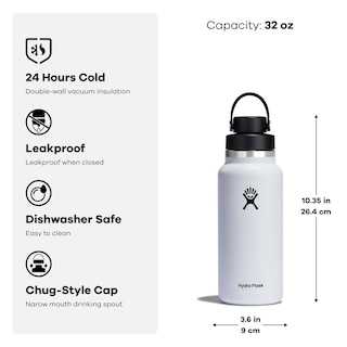 Foto 2 | Set De Regalo Hydro Flask Bottle 946 Ml Con Pajita Y Tapón - Venta Internacional.