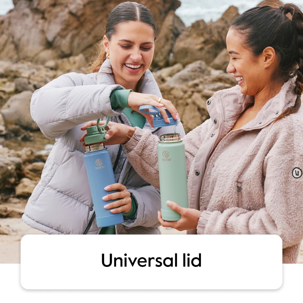 Foto 3 pulgar | Botella de Agua de Acero Inoxidable Takeya Actives 32 oz con Tapa de Boquilla - Venta Internacional