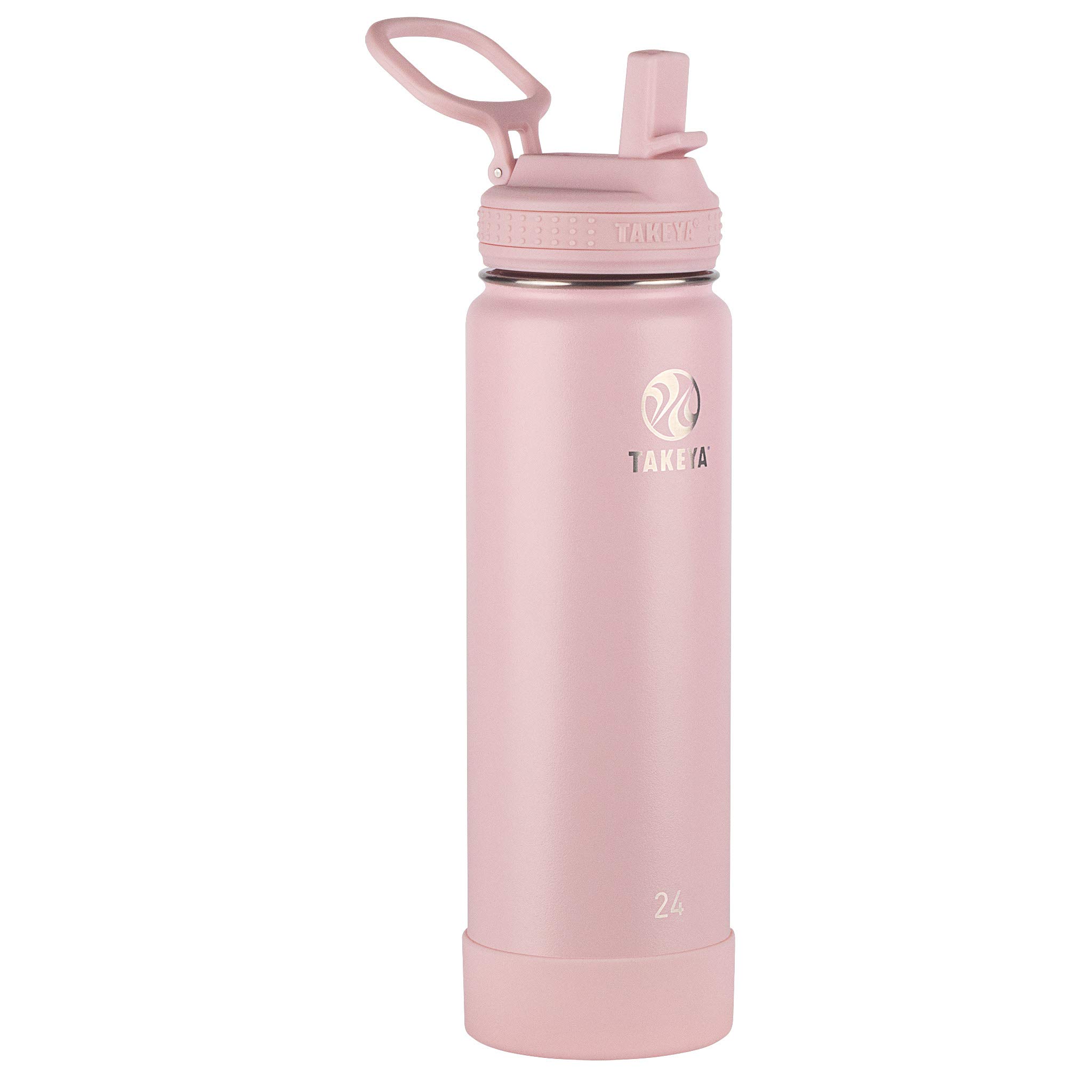 Botella De Agua Takeya Actives Con Tapa De Pajita, 700 Ml, Colorete - Venta Internacional.