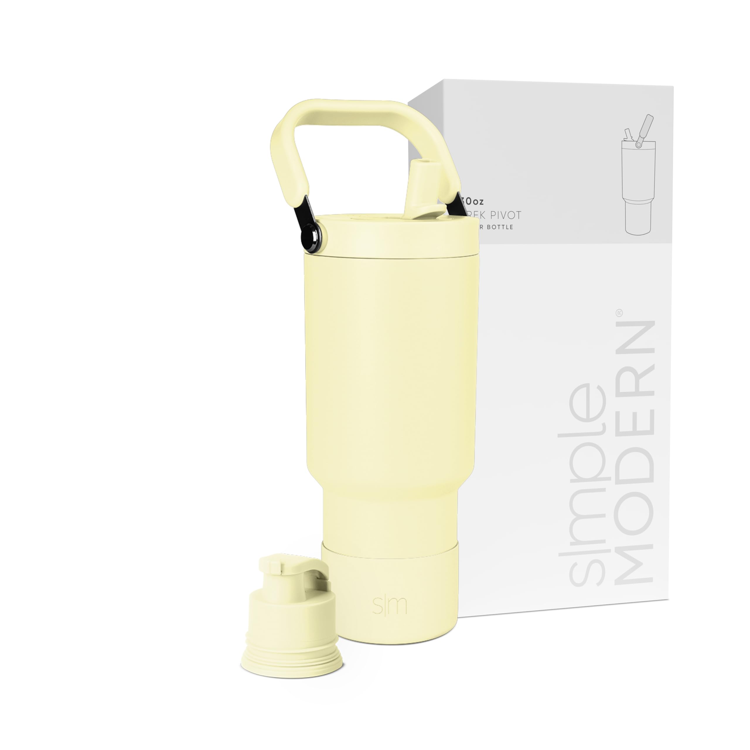 Foto 2 pulgar | Botella De Agua Simple Modern Trek Pivot De Acero Inoxidable De 900 Ml - Venta Internacional.