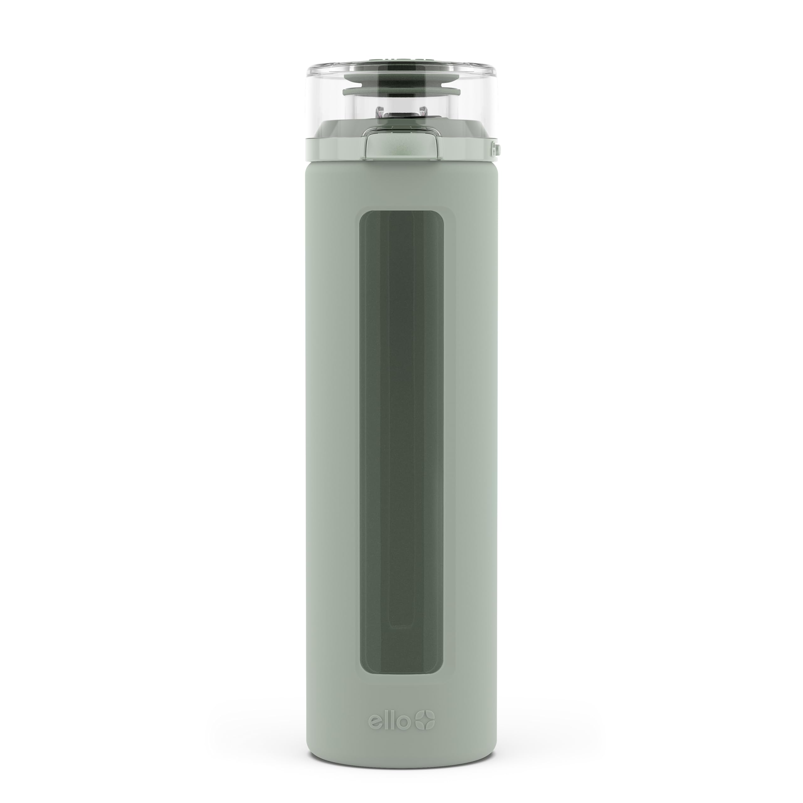 Foto 1 | Botella De Agua Ello Syndicate De Vidrio Reutilizable De 590 Ml Con Tapa Abatible - Venta Internacional.