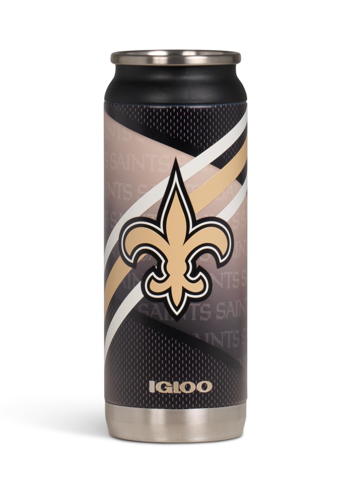 Botella Igloo De Acero Inoxidable, 473 Ml, New Orleans Saints - Venta Internacional.