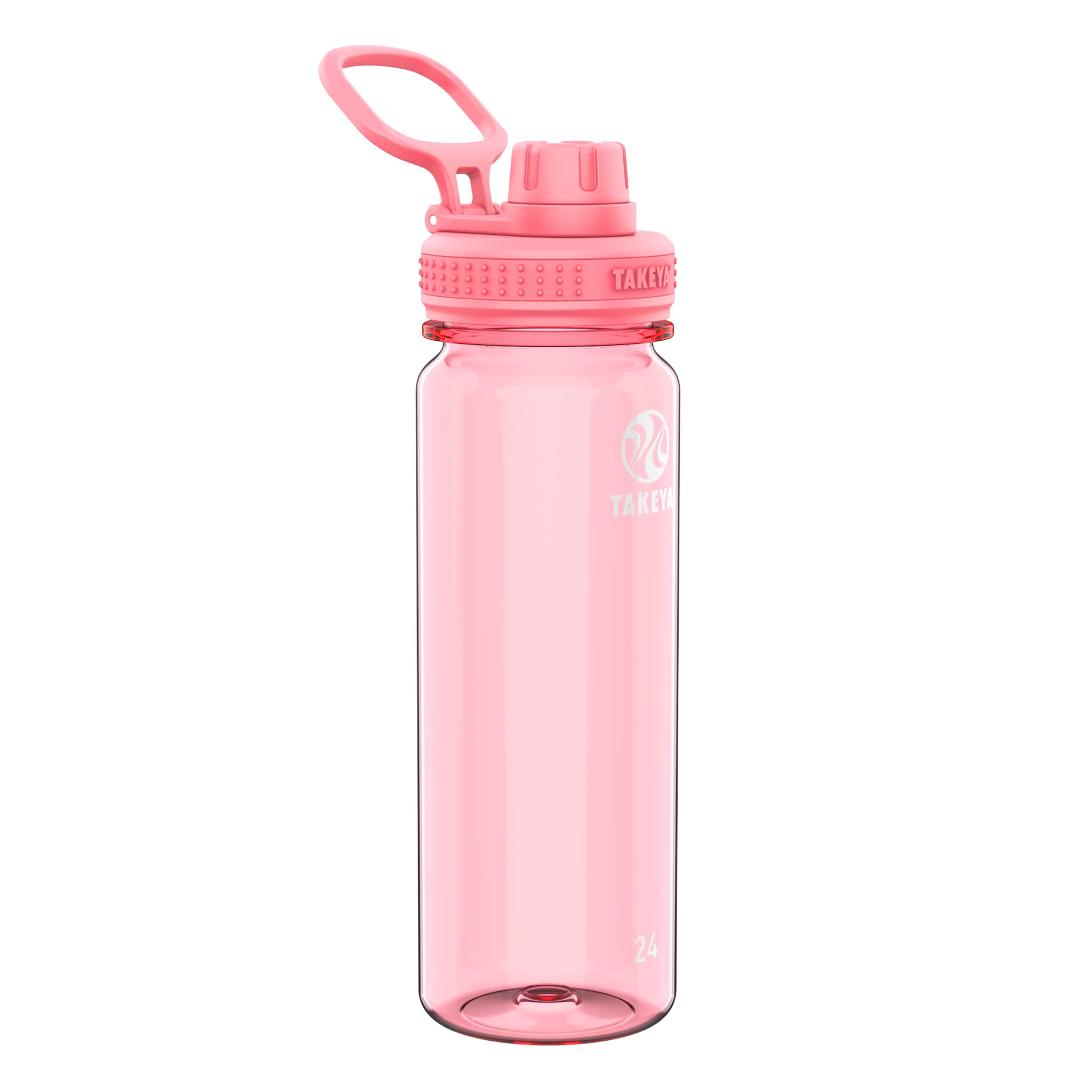 Botella De Agua Takeya Tritan De Plástico Con Tapa Con Boquilla De 700 Ml, Rosa - Venta Internacional.