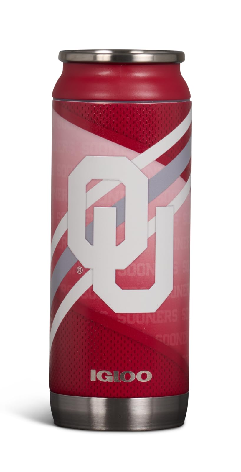 Can Igloo, Universidad De Oklahoma, 473 Ml, Acero Inoxidable - Venta Internacional.