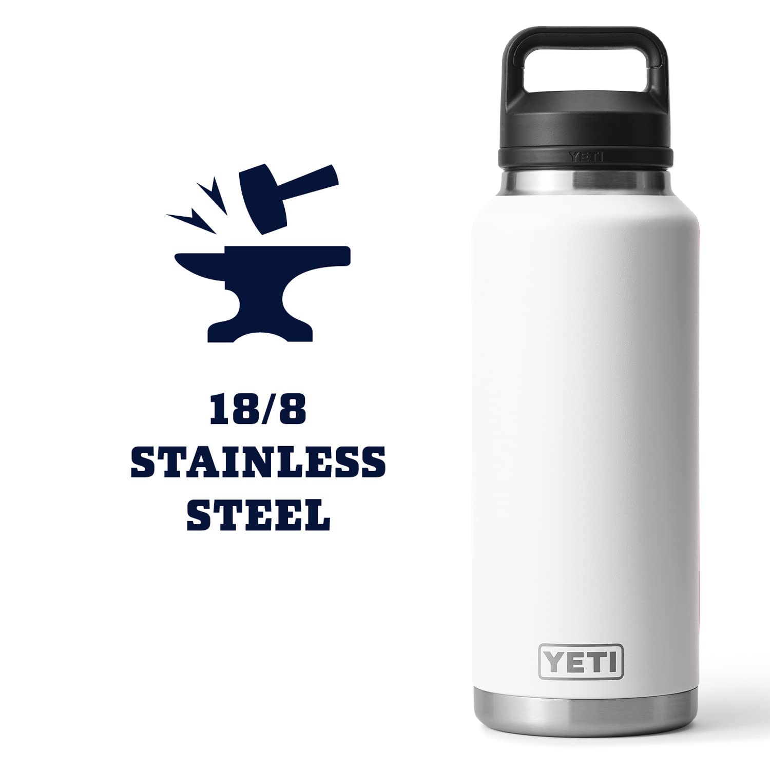 Foto 6 pulgar | Botella Yeti Rambler 1.36l De Acero Inoxidable Con Aislamiento Al Vacío - Venta Internacional.