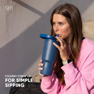 Foto 7 | Botella De Agua Simple Modern Trek Pivot De 900 Ml Con Asa - Venta Internacional.