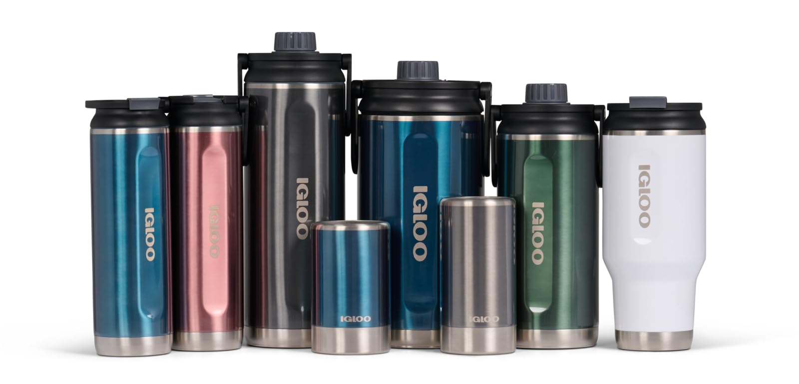Foto 5 pulgar | Botella Sport Sipper Igloo, 600 Ml, Acero Inoxidable, Abeto - Venta Internacional.