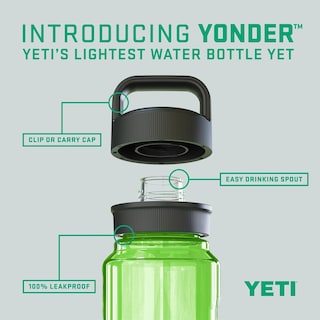 Foto 2 | Botella De Agua Yeti Yonder, 1 L, 1000 Ml, Color Verde Con Tapón - Venta Internacional.