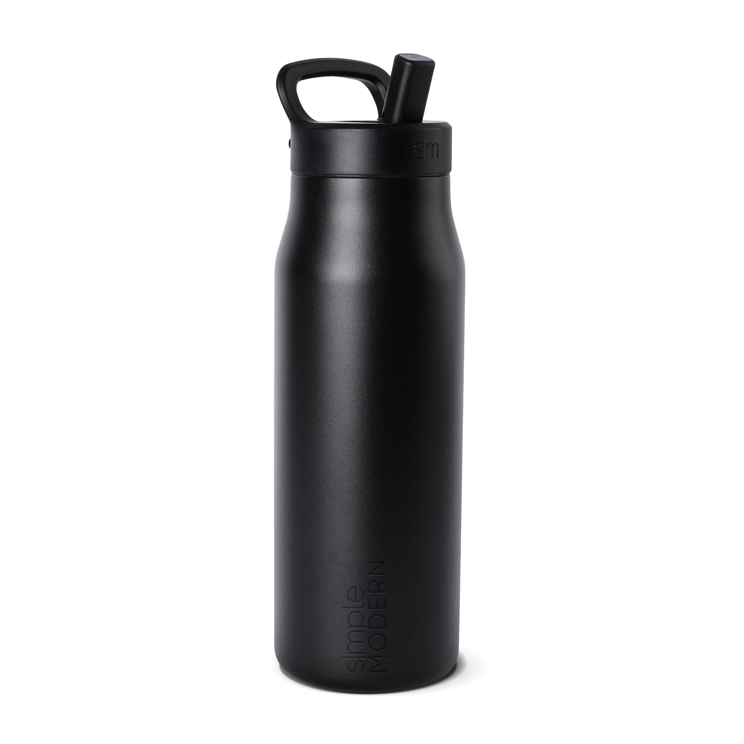 Botella De Agua Simple Modern Mesa Signature De 1 Litro Con Revestimiento De Cerámica - Venta Internacional.
