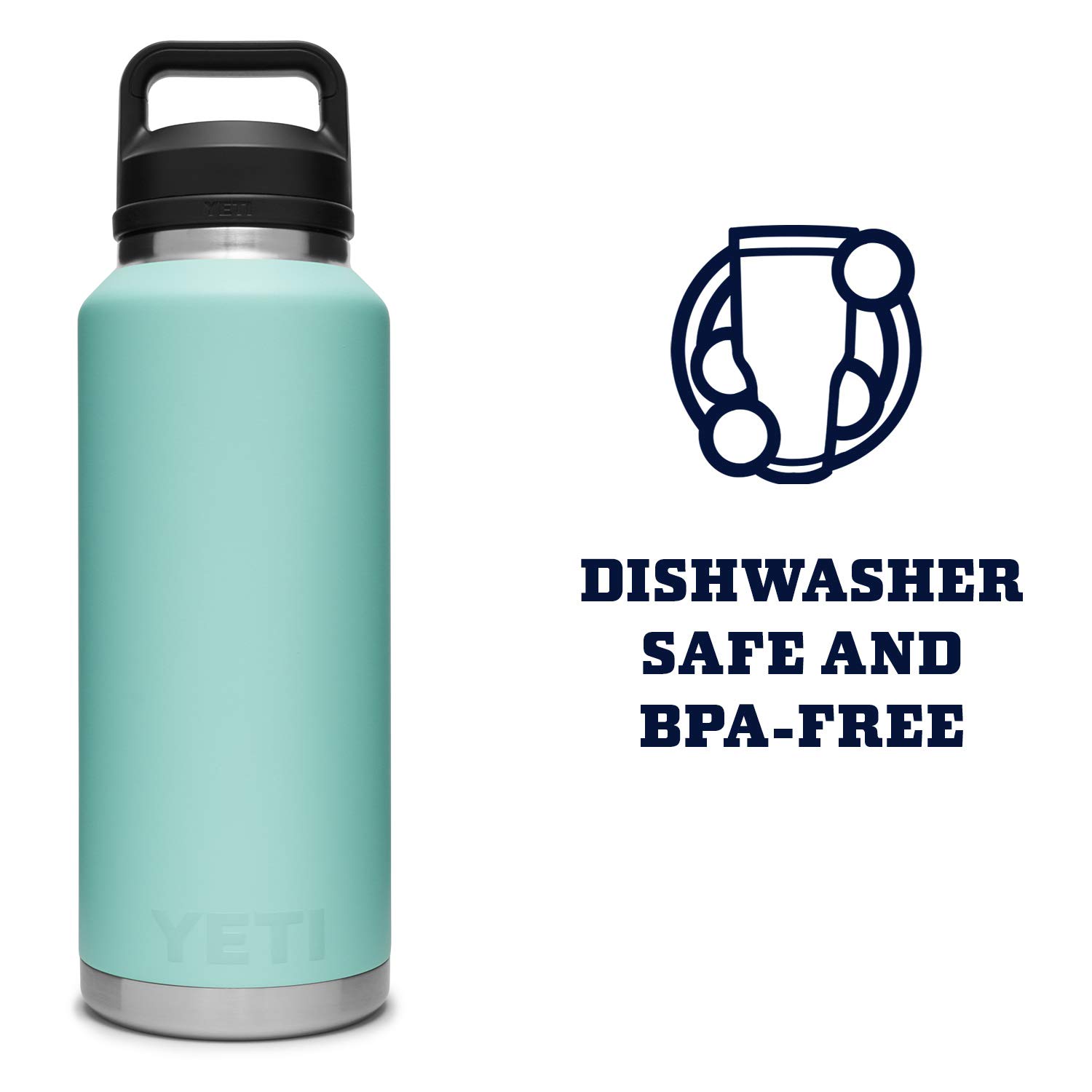 Foto 6 | Botella Yeti Rambler 1.36l De Acero Inoxidable Con Aislamiento Al Vacío - Venta Internacional.