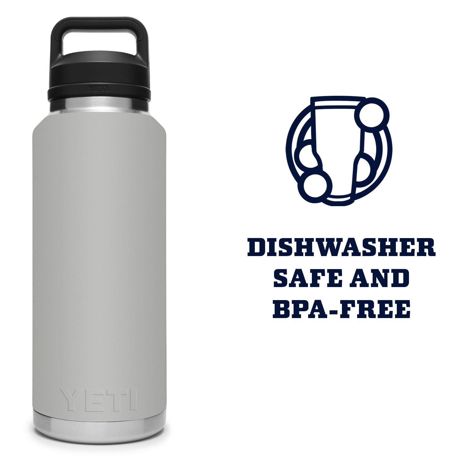 Foto 6 | Botella Yeti Rambler 1.36l De Acero Inoxidable Con Aislamiento Al Vacío - Venta Internacional.