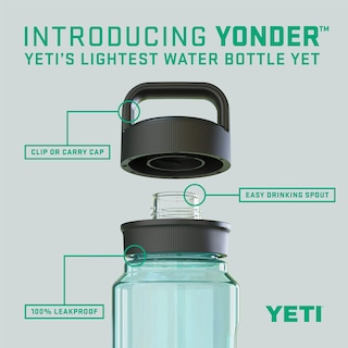 Foto 2 | Botella De Agua Yeti Yonder De 1 Litro O 1000 Ml Seafoam Con Tapón - Venta Internacional.
