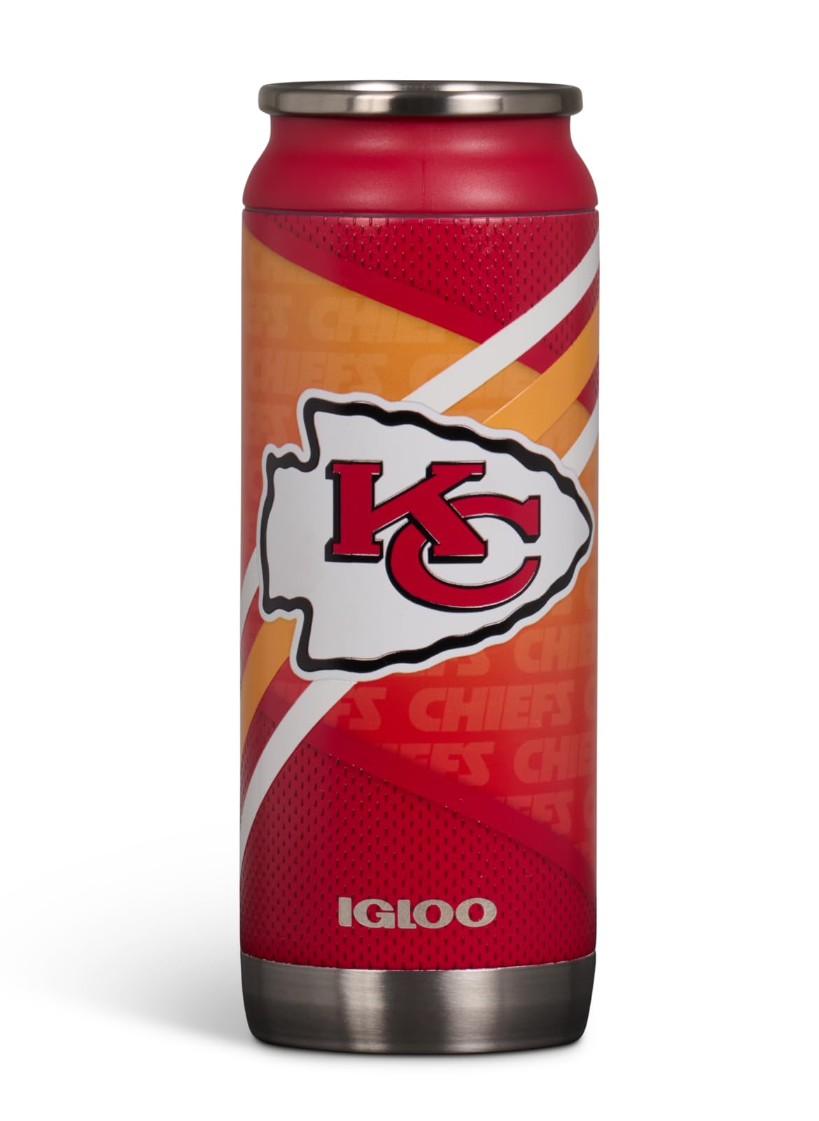 Foto 2 pulgar | Botella Igloo De Acero Inoxidable Kansas City Chiefs, 473 Ml - Venta Internacional.