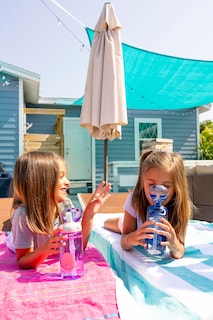 Foto 2 | Botella De Agua Ello Ellies Plastic Kids De 473 Ml Con Straw Cat - Venta Internacional.
