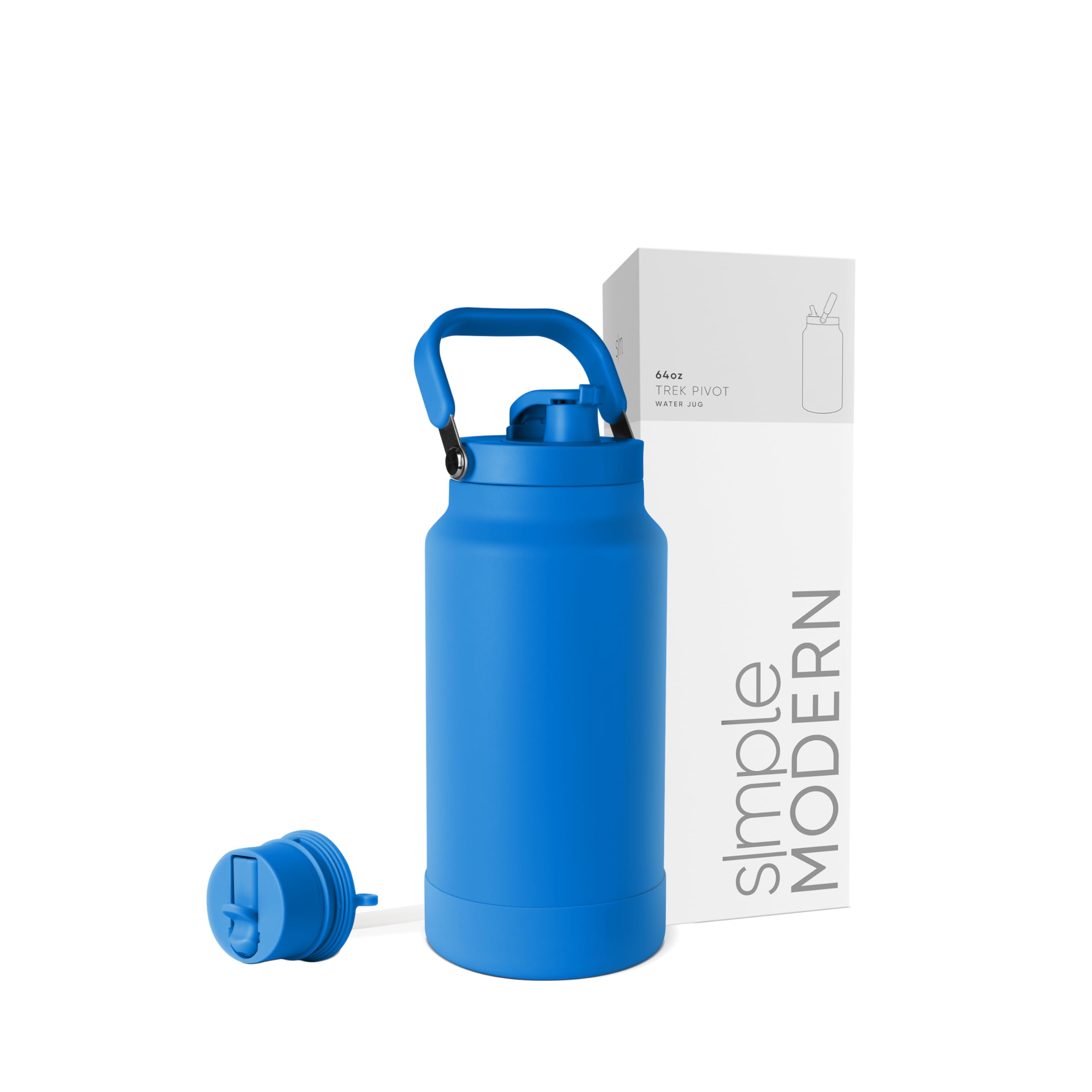 Botella De Agua Simple Modern Trek Pivot De 1.9 L Con Aislamiento - Venta Internacional.