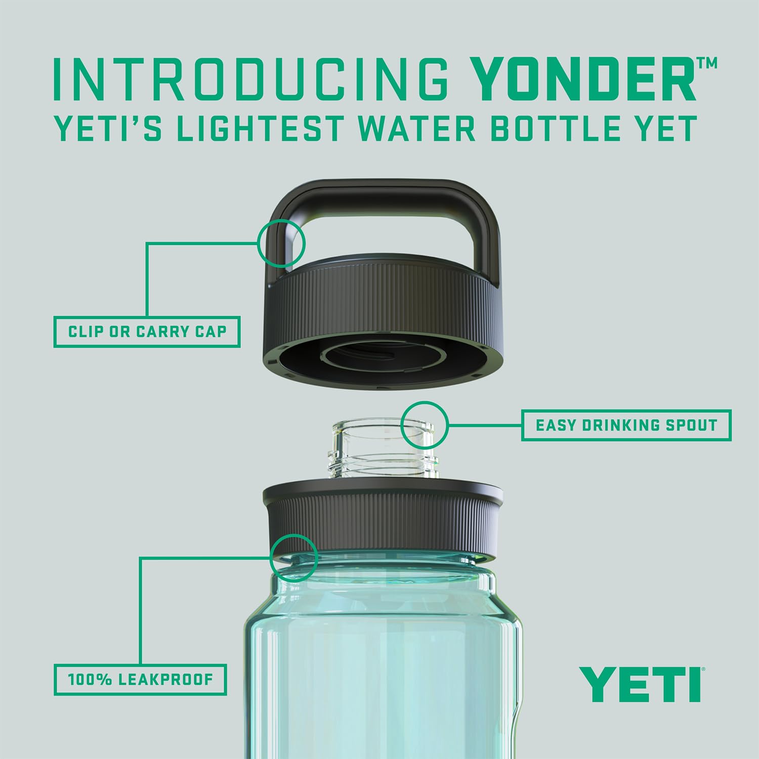 Foto 3 pulgar | Botella De Agua Yeti Yonder 600 Ml/600 Ml Con Tapa Yonder Chug - Venta Internacional.