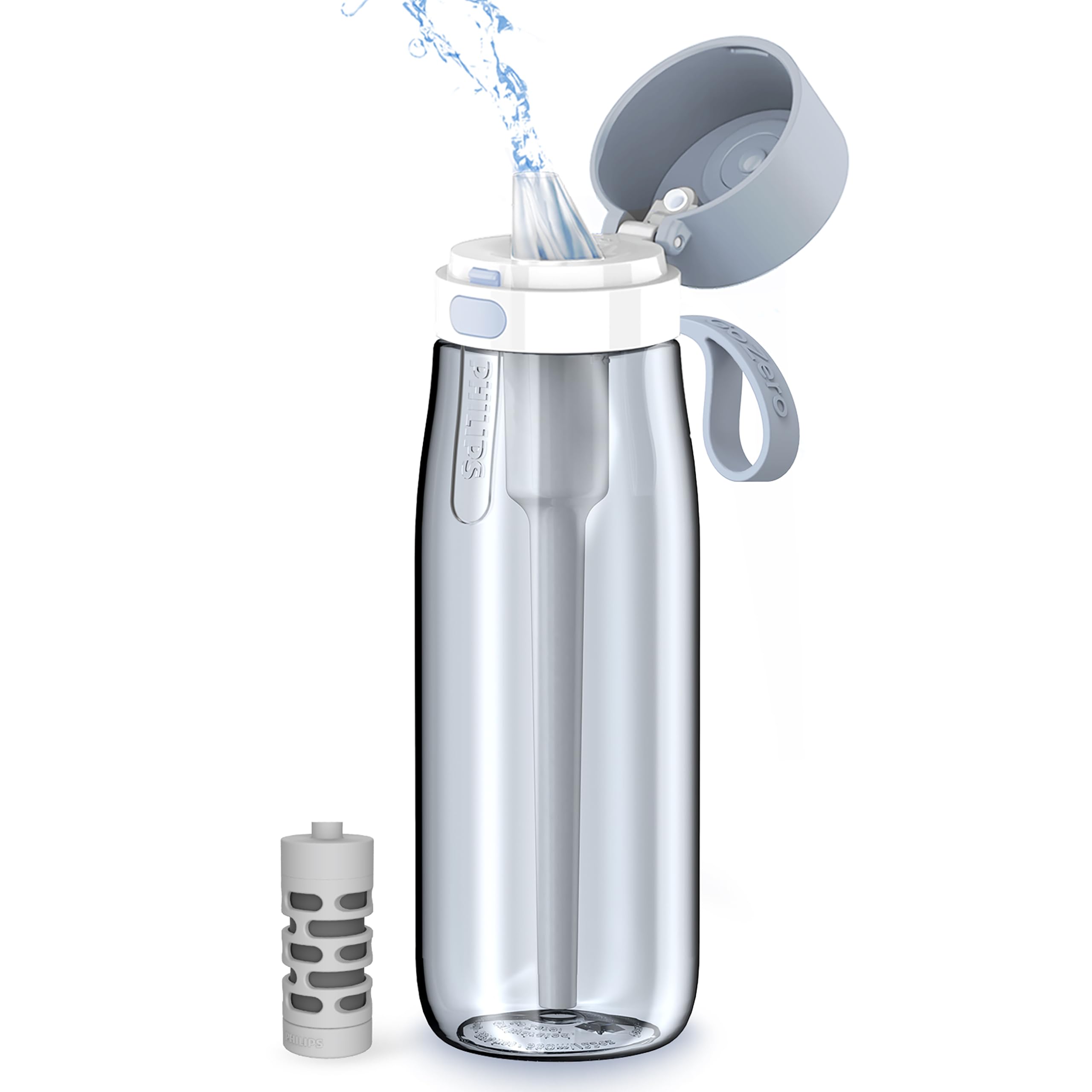 Foto 2 pulgar | Botella De Agua Philips Gozero Everyday Filter 650 Ml Azul - Venta Internacional.