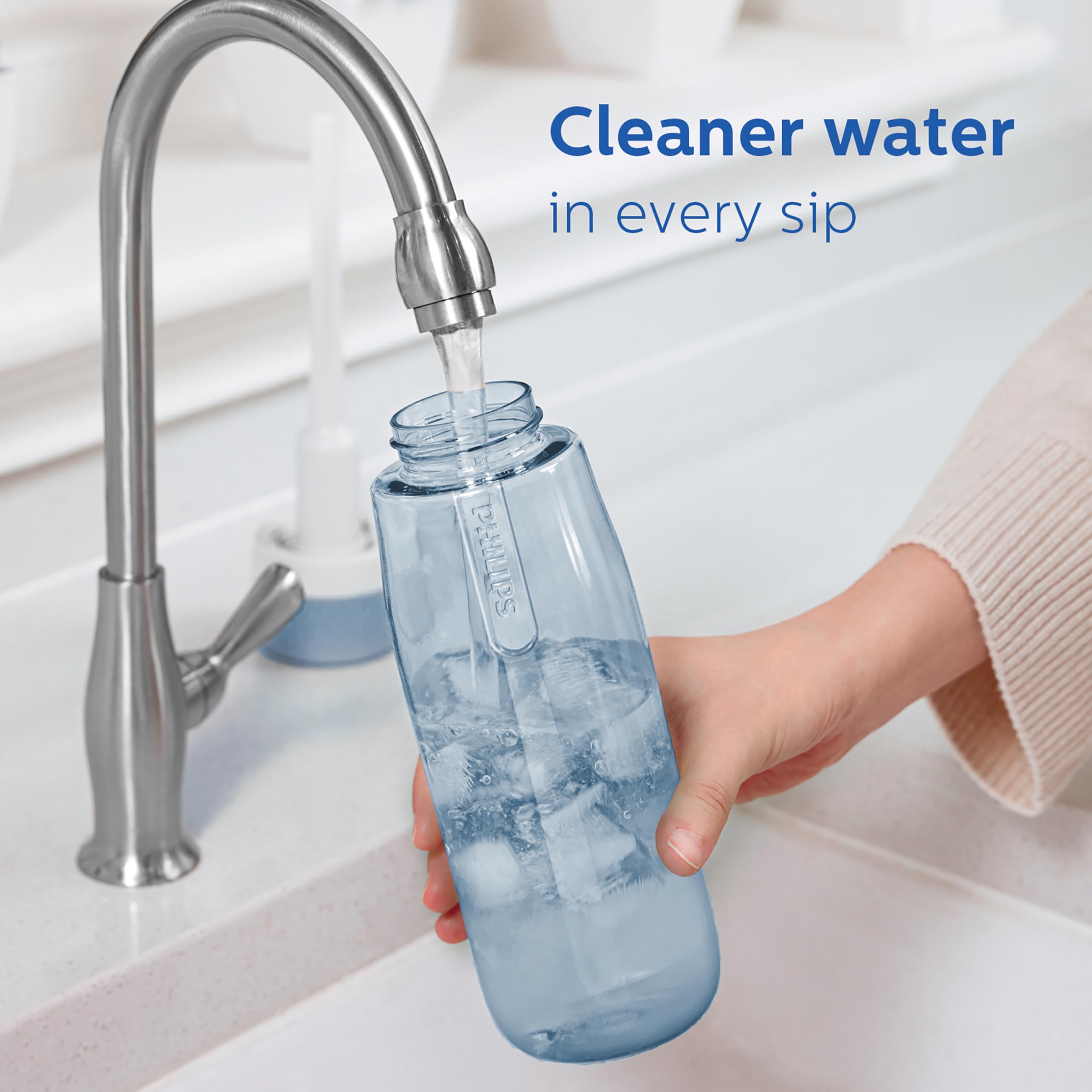 Foto 6 pulgar | Botella De Agua Philips Gozero Everyday Filter 650 Ml Azul - Venta Internacional.