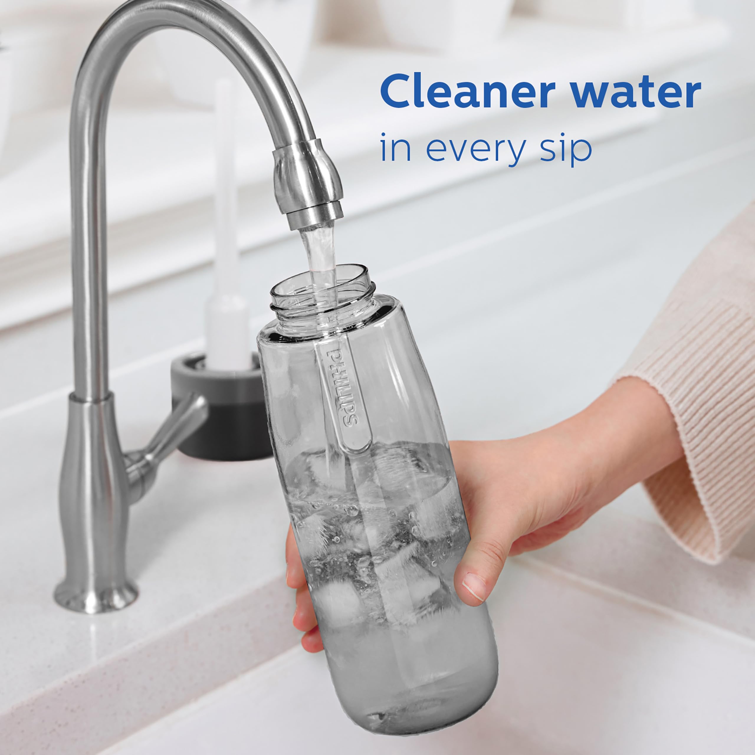 Foto 6 pulgar | Botella De Agua Philips Gozero Everyday Filter 650 Ml Gris - Venta Internacional.