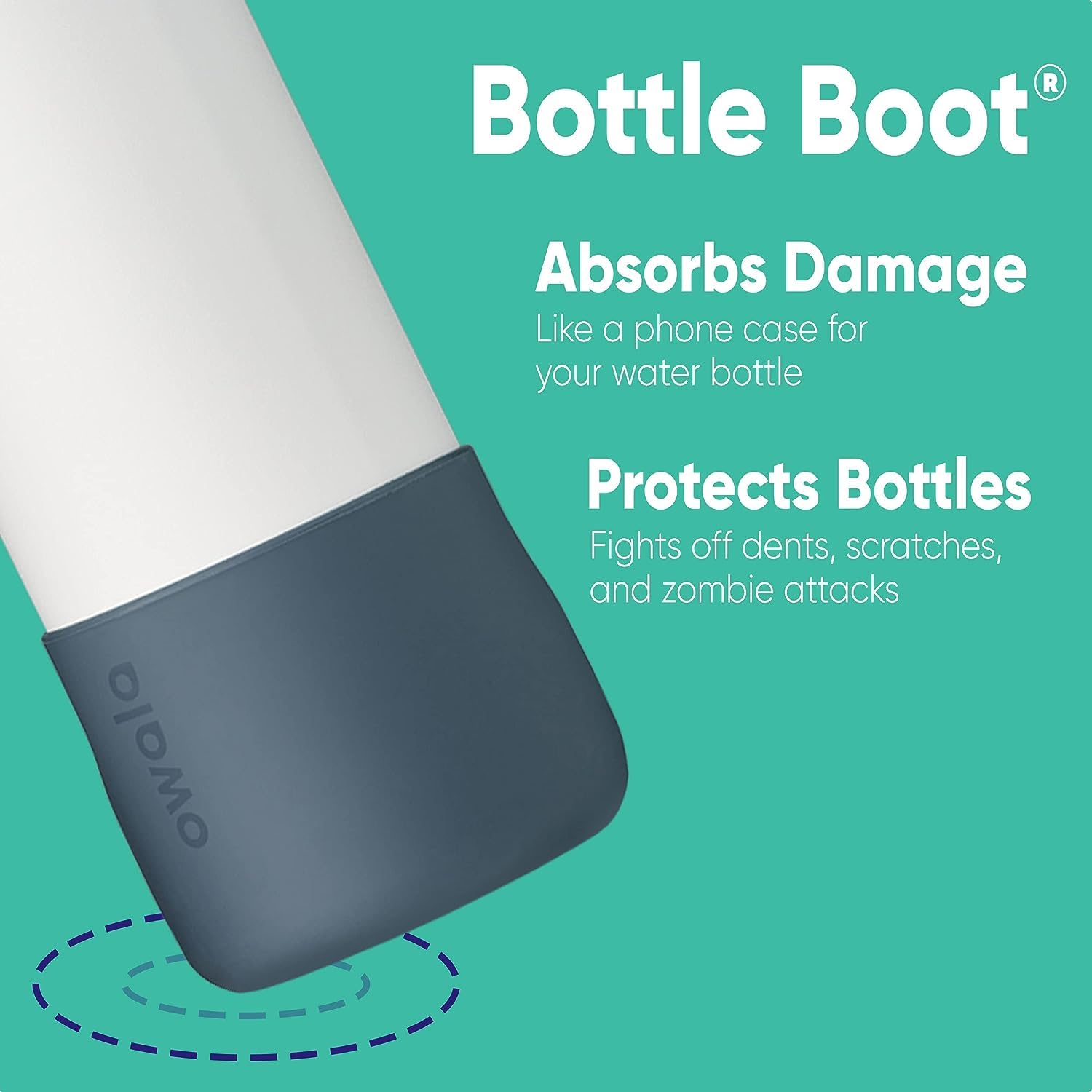 Foto 3 pulgar | Botella De Agua Boot Owala Silicone Antideslizante 1.2l Mint - Venta Internacional.