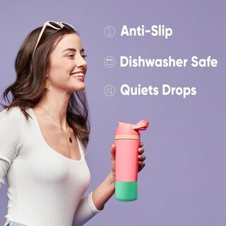 Foto 3 | Botella De Agua Boot Owala Silicone Antideslizante 1.2l Mint - Venta Internacional.