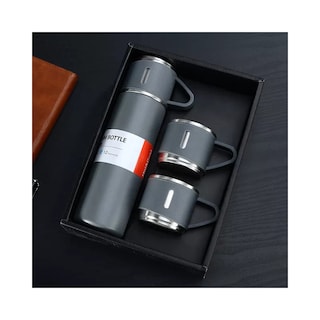 Foto 2 | Termo Térmico De Acero Inoxidable De 500 Ml Con Tapa Para 2 Tazas - Venta Internacional.