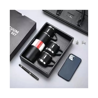 Foto 4 | Termo Térmico De Acero Inoxidable De 500 Ml Con Tapa Para 2 Tazas - Venta Internacional.