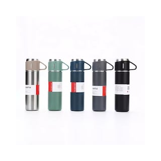 Foto 5 | Termo Térmico De Acero Inoxidable De 500 Ml Con Tapa Para 2 Tazas - Venta Internacional.
