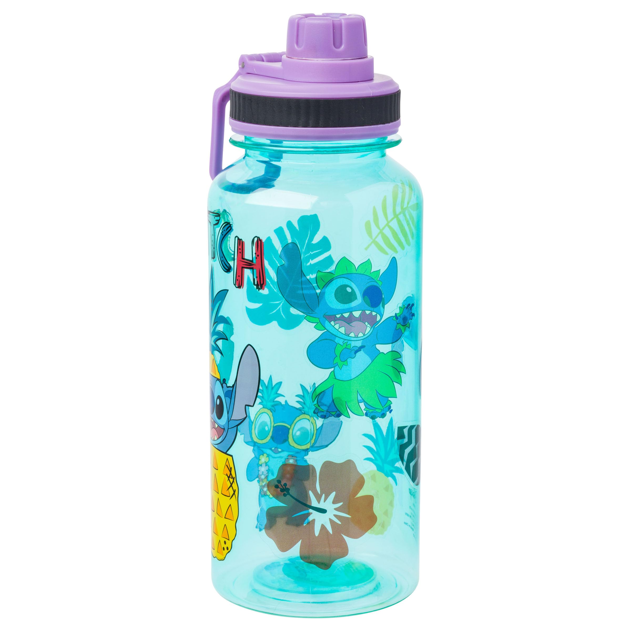 Foto 5 pulgar | Botella De Agua Silver Buffalo Disney Lilo And Stitch 950 Ml - Venta Internacional.