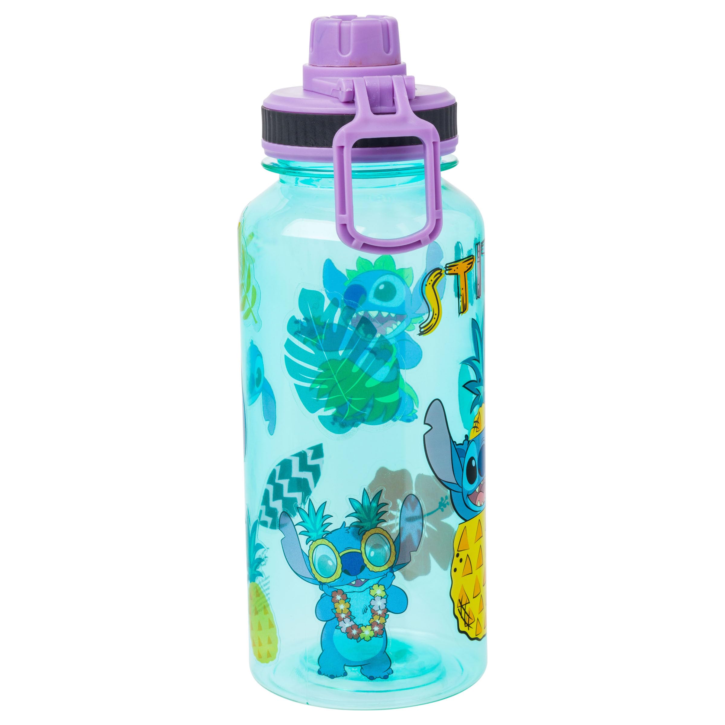Foto 6 pulgar | Botella De Agua Silver Buffalo Disney Lilo And Stitch 950 Ml - Venta Internacional.