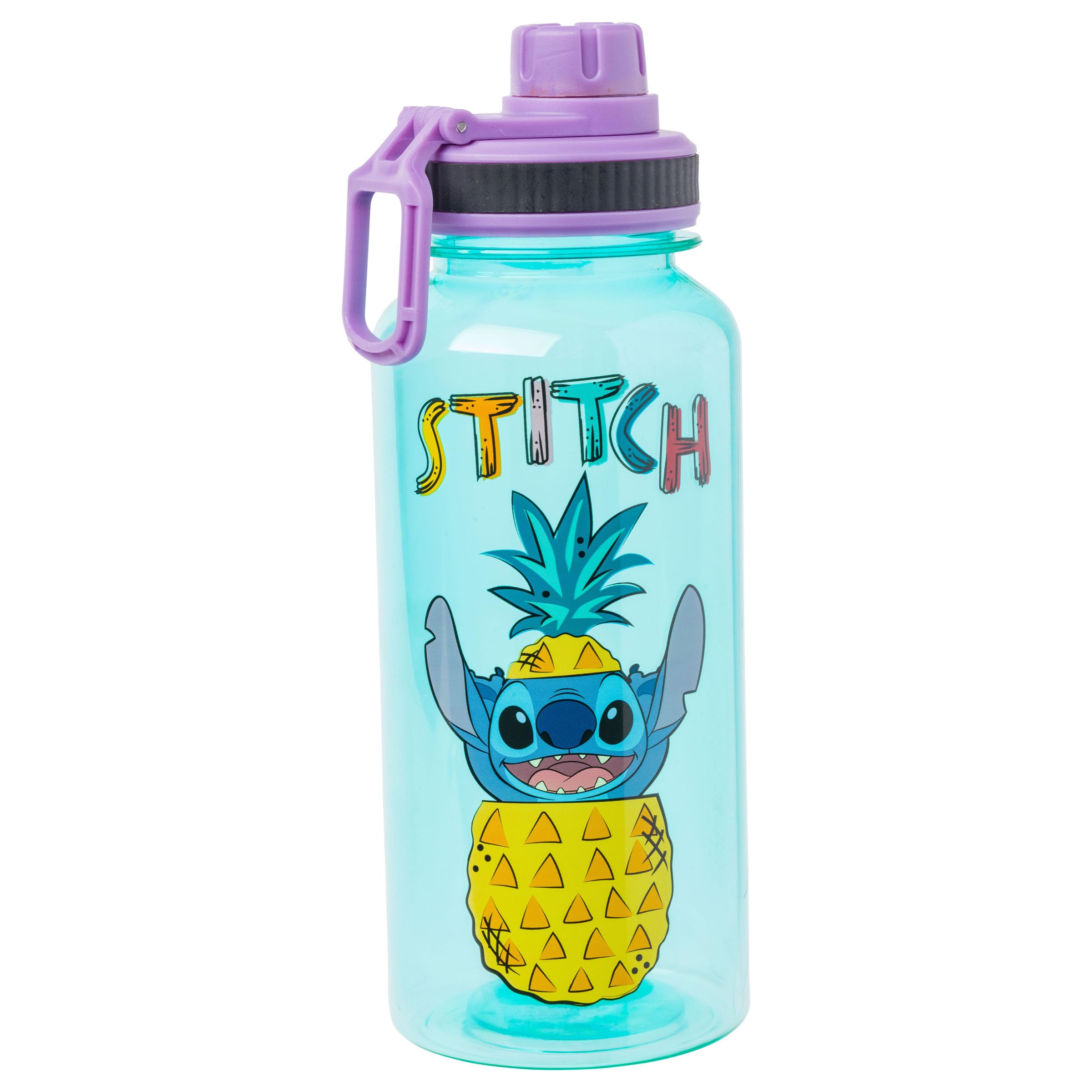Foto 7 pulgar | Botella De Agua Silver Buffalo Disney Lilo And Stitch 950 Ml - Venta Internacional.