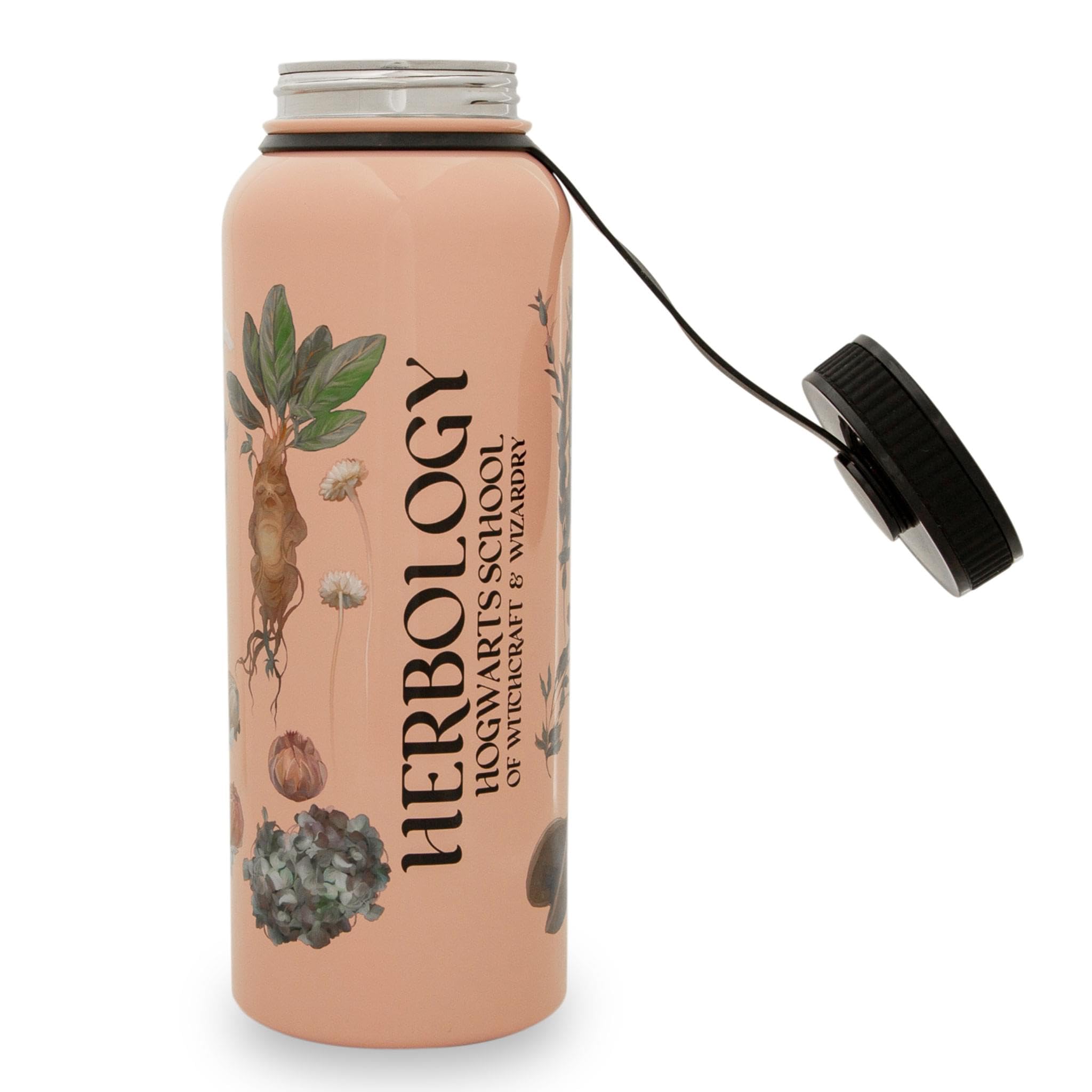 Foto 3 pulgar | Botella De Agua Harry Potter Herbology Floral De 600 Ml De Acero Inoxidable - Venta Internacional.