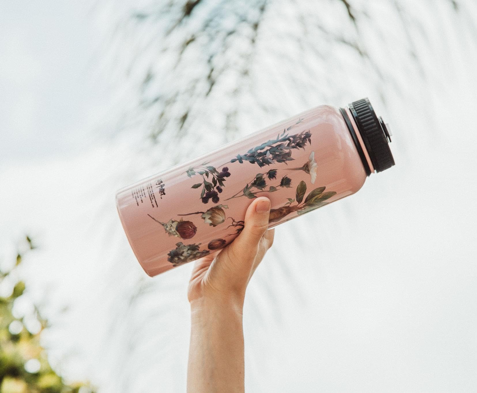Foto 5 | Botella De Agua Harry Potter Herbology Floral De 600 Ml De Acero Inoxidable - Venta Internacional.