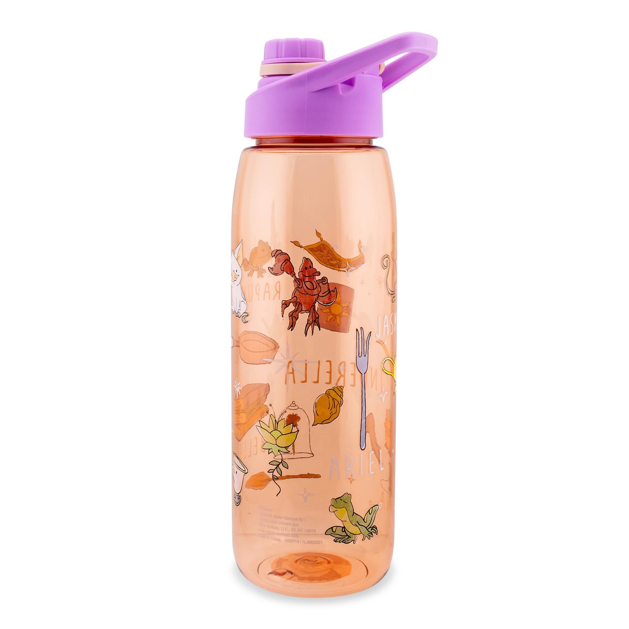 Foto 3 pulgar | Botella De Agua Silver Buffalo Disney Princess 800 Ml - Venta Internacional.