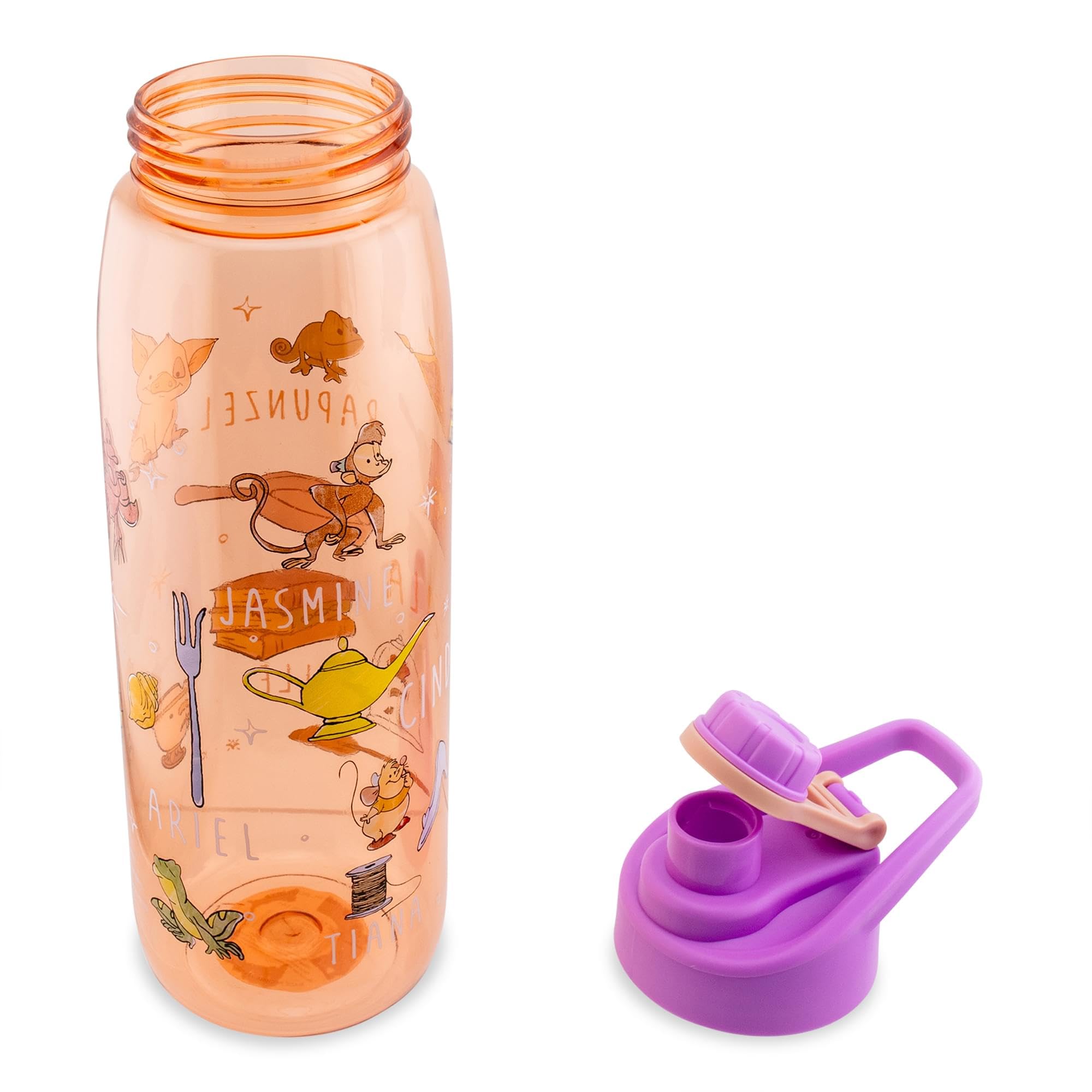 Foto 5 pulgar | Botella De Agua Silver Buffalo Disney Princess 800 Ml - Venta Internacional.