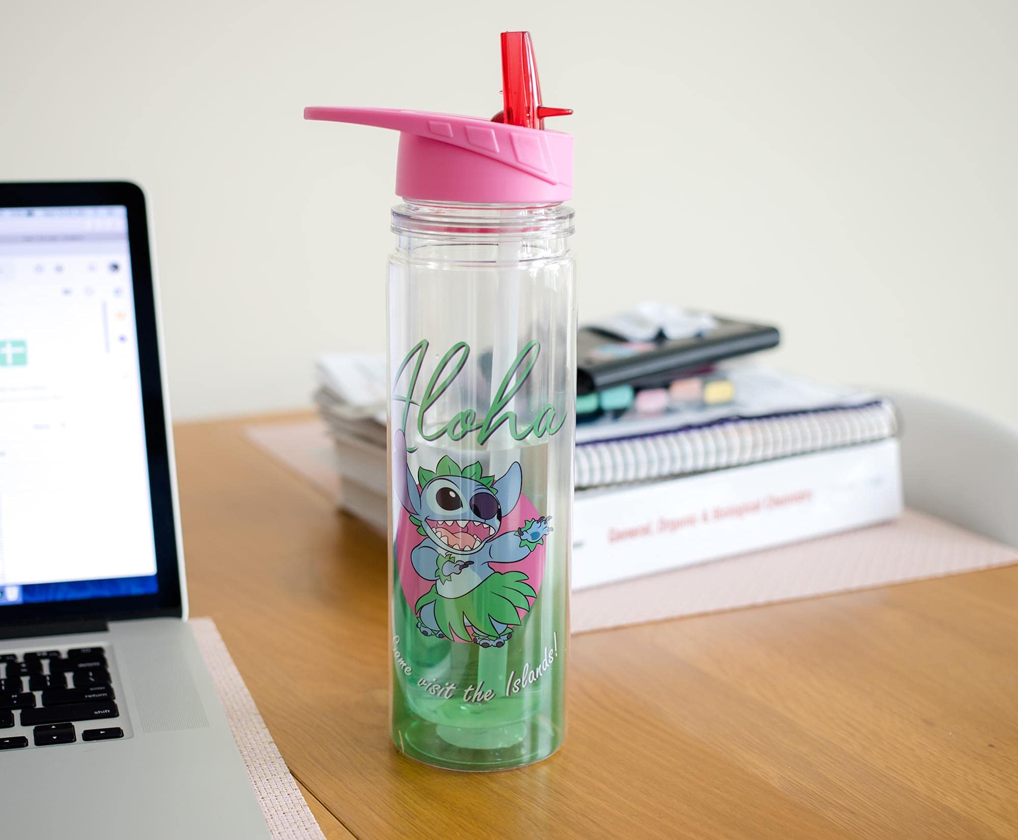 Foto 7 pulgar | Botella De Agua Silver Buffalo Lilo And Stitch Aloha De 500 Ml - Venta Internacional.