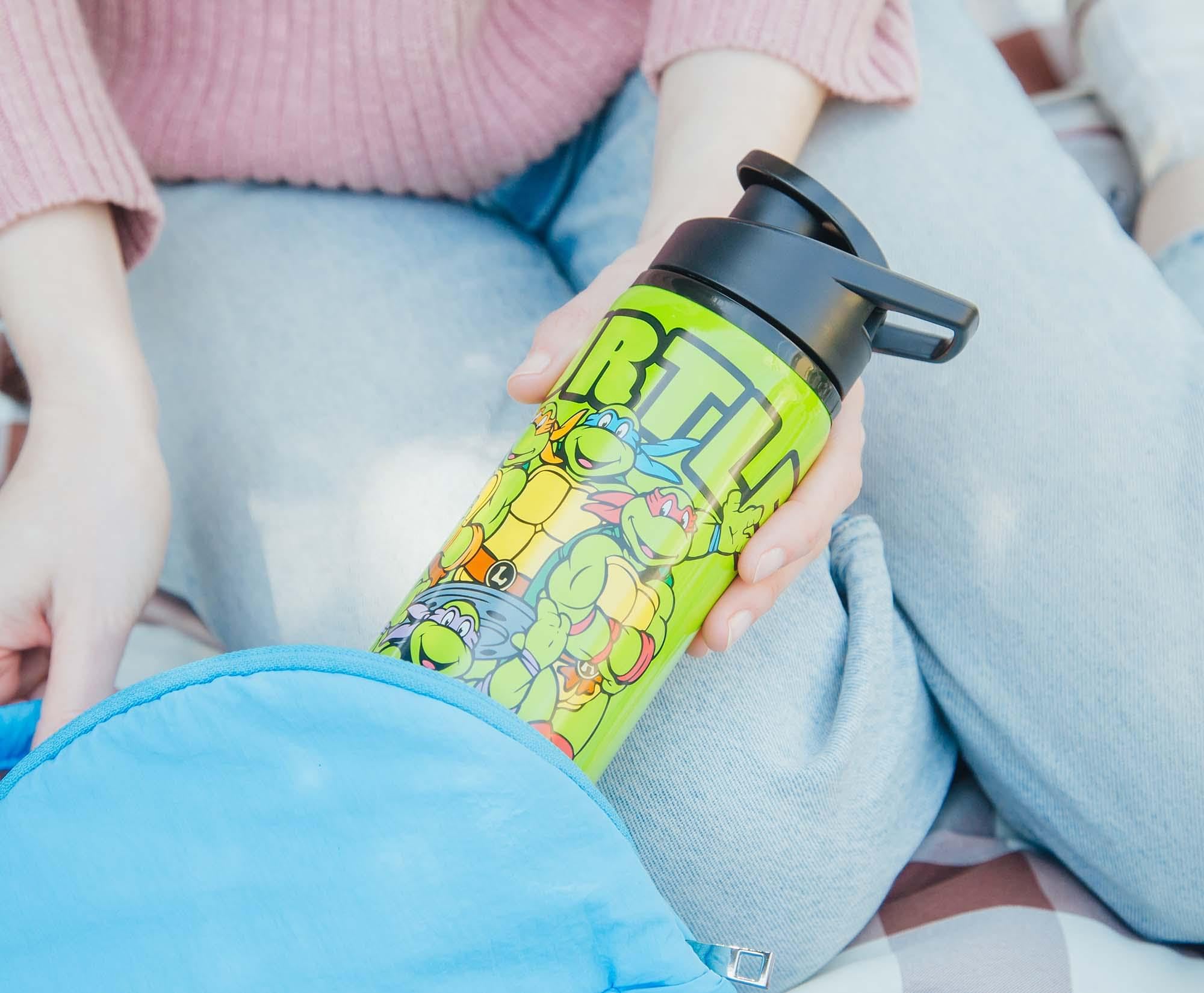 Foto 8 pulgar | Botella De Agua Silver Buffalo Nickelodeon Teenage Mutant Ninja Turtle Power, Acero Inoxidable, 750 Ml - Venta Inte