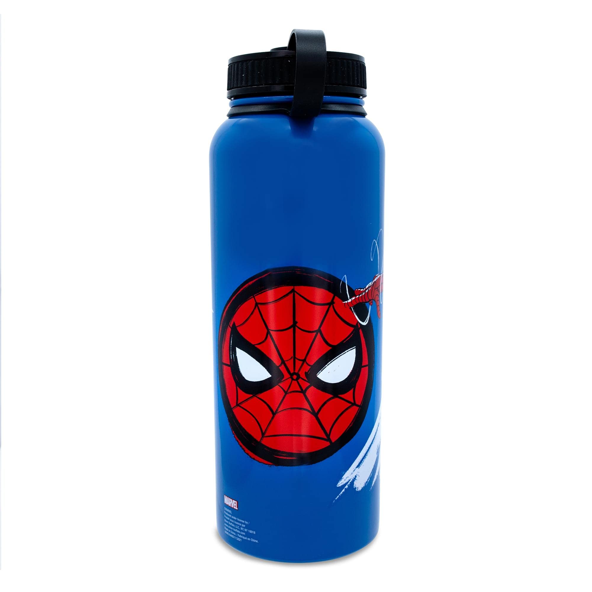 Foto 3 pulgar | Botella De Agua Plateada Buffalo Spider-man Beyond Amazing De 1,25 L - Venta Internacional.